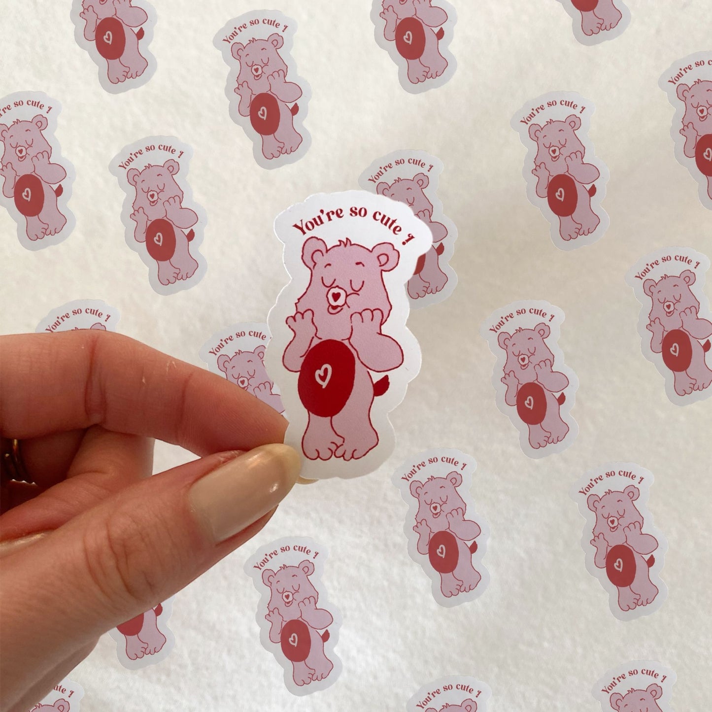 Set de 6 stickers De l'amour à gogo