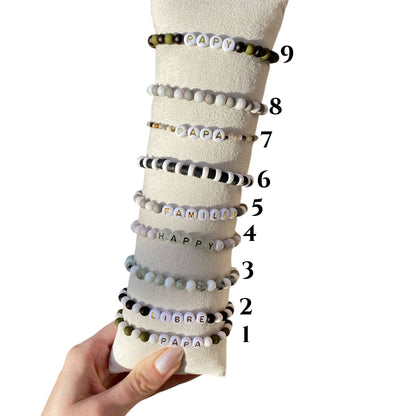 Bracelet personnalisable sur commande