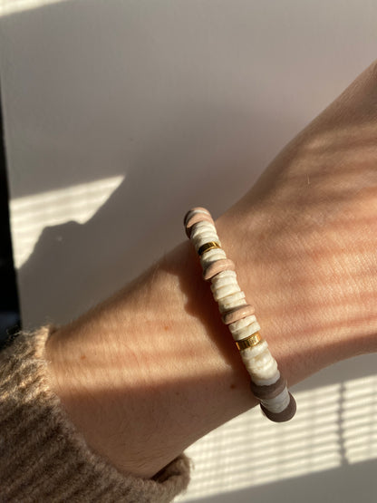 Bracelet marron Brudesto