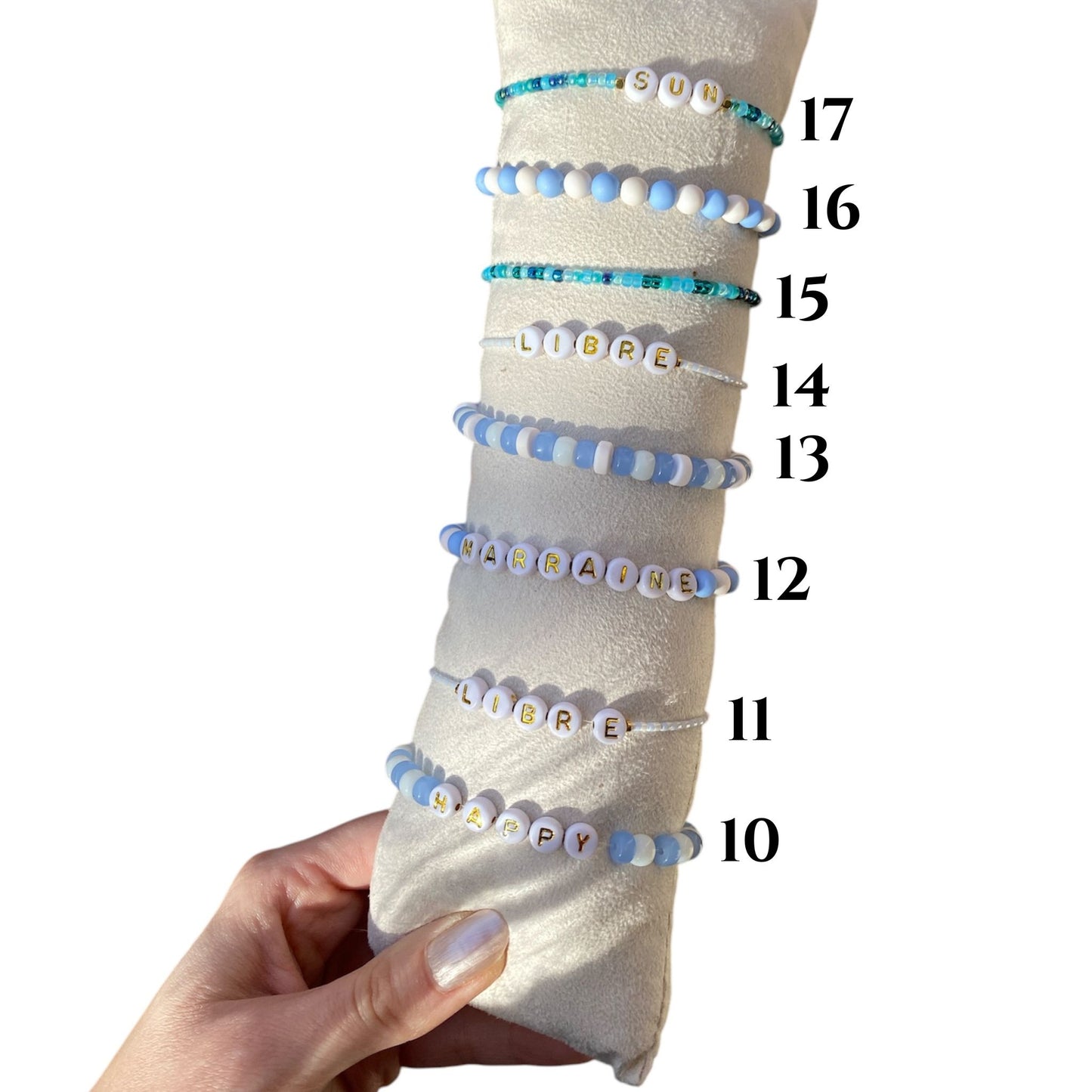 Bracelet personnalisable sur commande