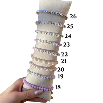 Bracelet personnalisable sur commande