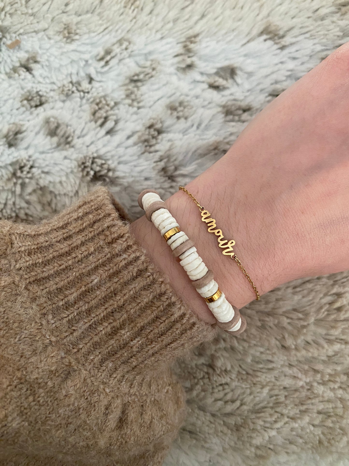 Bracelet marron Brudesto