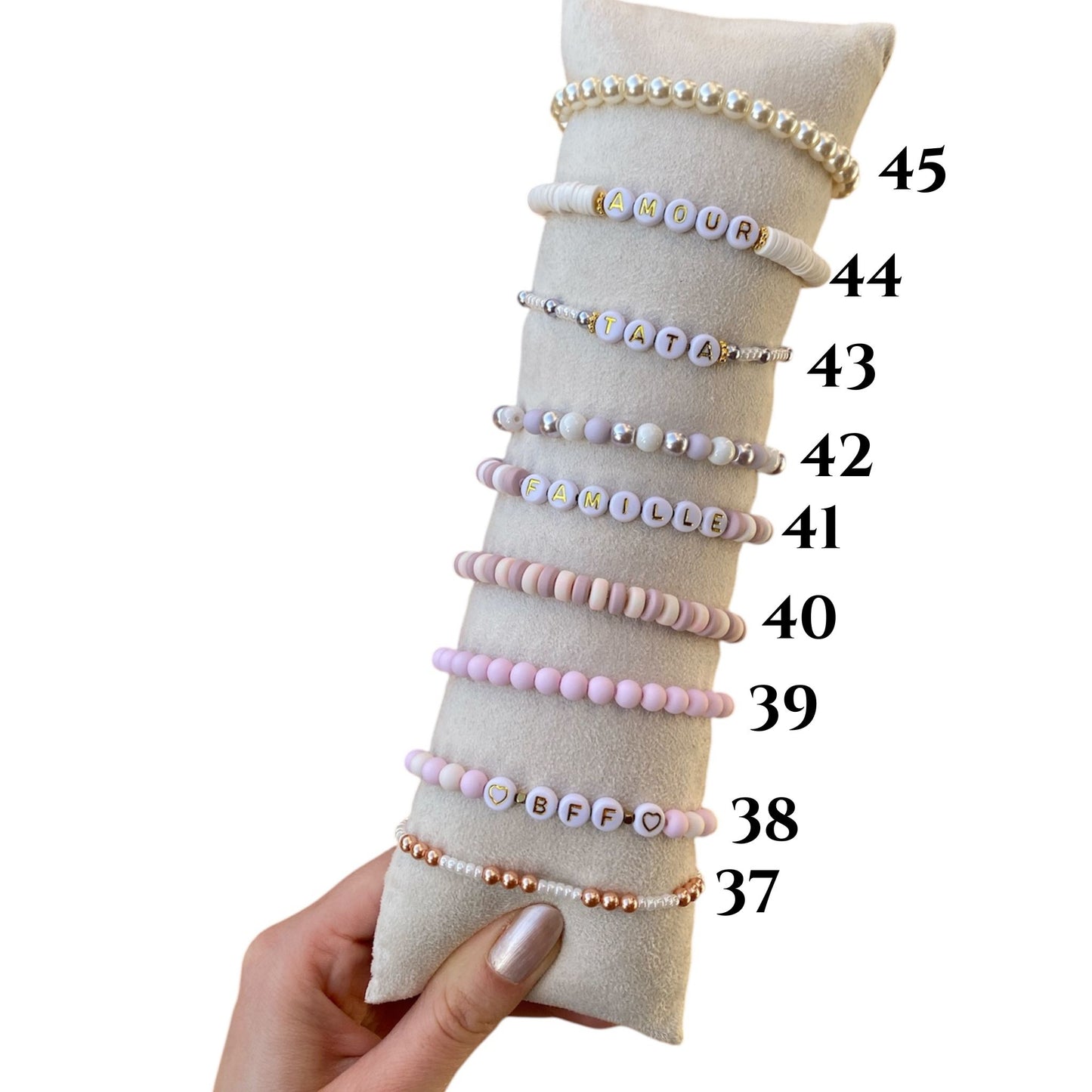 Bracelet personnalisable sur commande