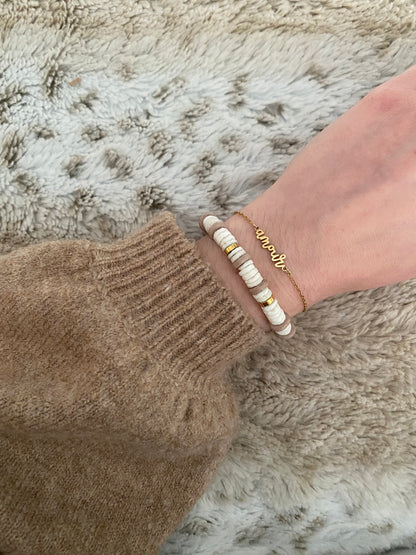 Bracelet marron Brudesto