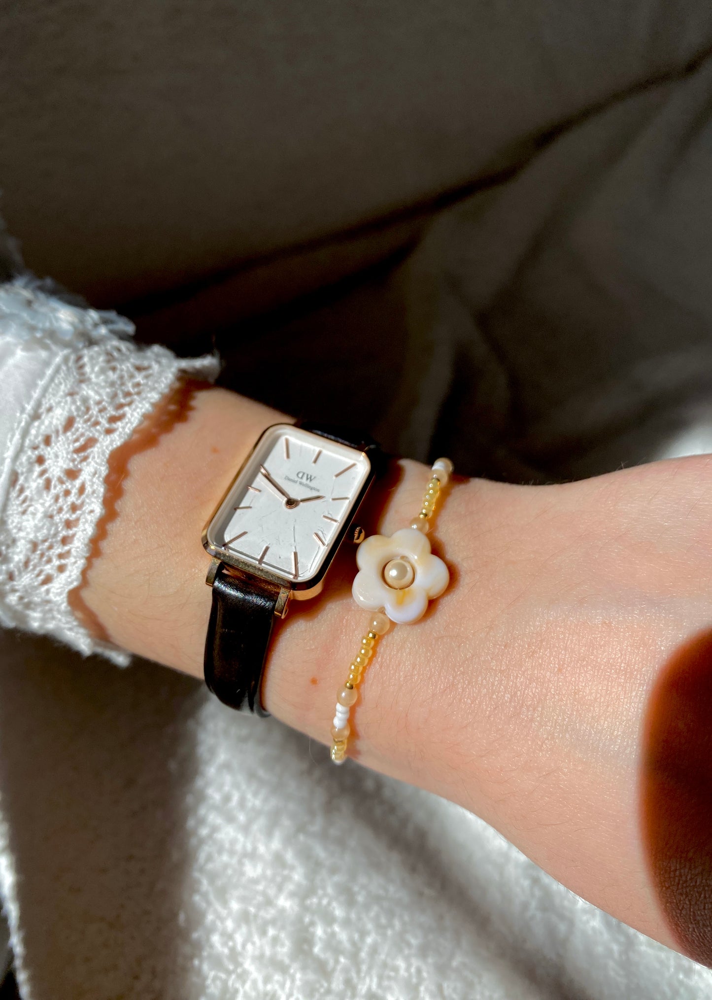 Bracelet Maia Flouri beige