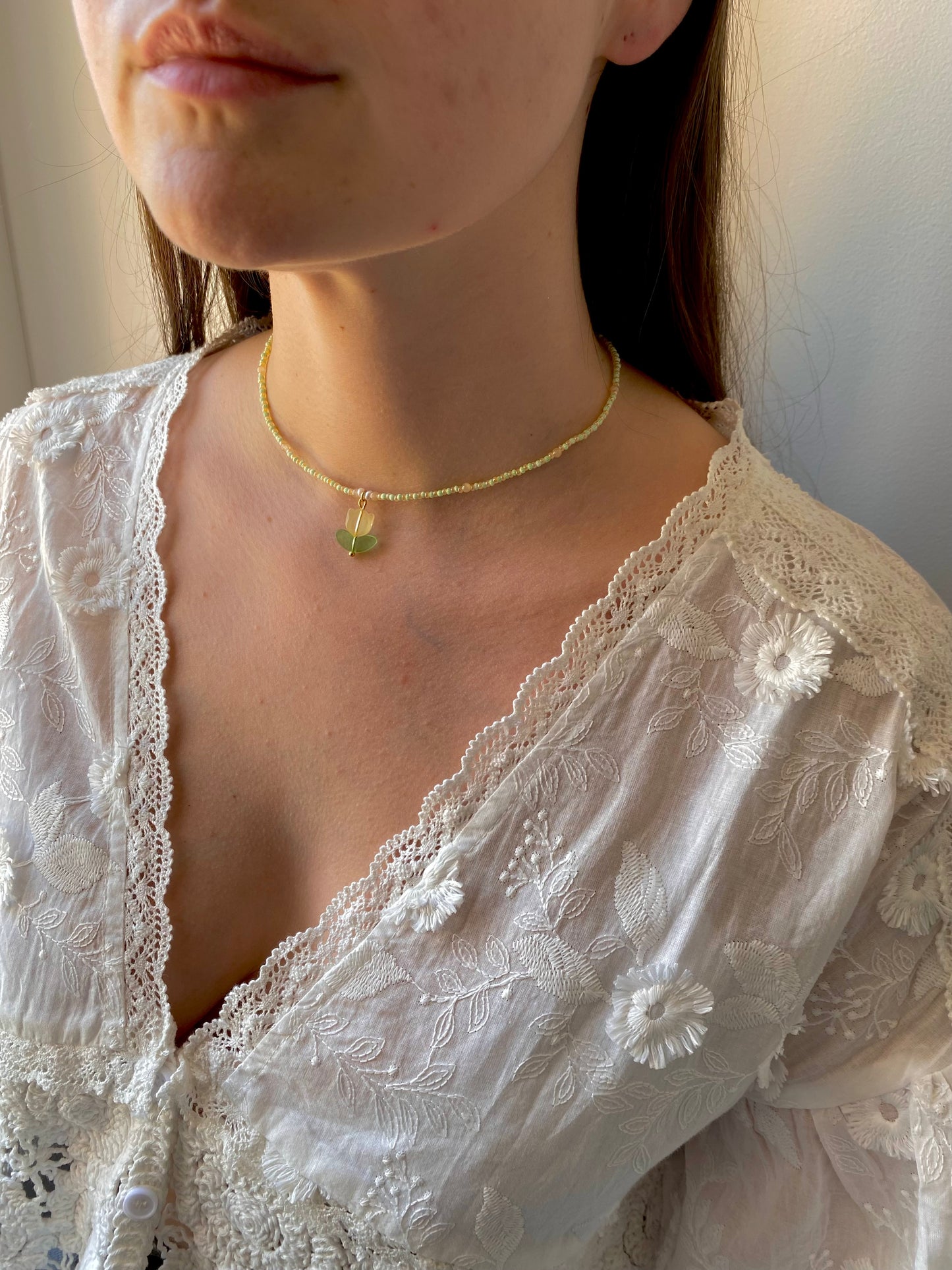 Collier Talipan jaune